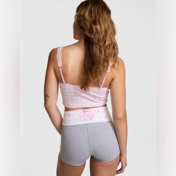 LoveShackFancy Pants - NIP Yoga / fold over shorts